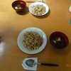 疲れとメニューの葛藤で決まった食事
