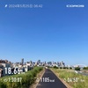 月間400キロに向けEペース90分