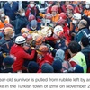 Three-year-old girl rescued alive after 65 hours trapped under rubble in Turkey earthquake