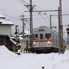 長野電鉄 上条駅ジオラマの修理を進める　バラスト散布とターフ撒き