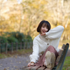 柚奈あやかさん その50 ─ 北陸モデルコレクション 2021.11.28 呉羽山公園・都市緑化植物園 ─