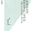 　新入社員はなぜ「期待はずれ」なのか 失敗しないための採用・面接・育成／樋口弘和（ひぐち・ひろかず）・著／光文社新書／光文社
