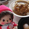 朝ごはんは牛スジカレー