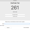  Xtra FinderのRegisterって