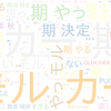 　Twitterキーワード[モルカー2期]　05/31_15:00から60分のつぶやき雲