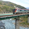 今日は大歩危峡からサイクリングスタートです！　またまた吉野川沿いを走りました　（前編）