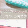 【Nintendo switch】スイッチのスクショを簡単にパソコンに送る方法