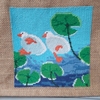 【夏の図案】ジュートバッグに刺繍する⑥【完成】