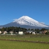 今朝の富士山（20221026）雪化粧