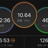 4/15 ラン10km／初・10km60分切り！