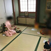 古民家ならでは、お茶とお琴の体験会