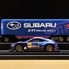 トイザらスオリジナル SUBARU STI Motor sport レーシングトランスポーター&トミカプレミアム No.18 SUBARU BRZ R&D SPORT