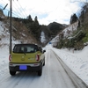 椎葉村へ　雪の国見トンネル越え