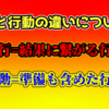 【SepiaMars理論解説シリーズ】実行と行動の違いについて！【考え方】