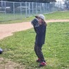 子供達と野球の練習をしてみた。