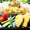 ♪焼きナスのぶっかけそうめん＆とり天ごま塩仕立て♪