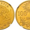 スイス1925年100フラン アルプスの少女 NGC MS65