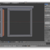 Blenderで115系CG製作！(5) 二段開閉窓と戸袋窓-その2/失敗作