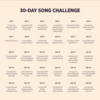 2日目　15の夜・テイク5：30 day song challenge