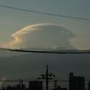 吊るし雲と富士山