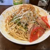 【期間限定】麺屋 歩夢@淵野辺〜ゴマの冷やし中華／大盛／麺増し600g／トマト／柔らかブタ／極太麺／自家製麺／デカ盛り／二郎インスパイア／オススメ〜
