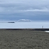 江ノ島も雲を被って