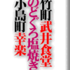 竹町武井食堂/のどぐろ塩焼き/小島町幸楽