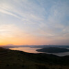 美幌峠と屈斜路湖を照らす朝陽が昇った！