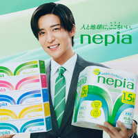 目黒蓮ファン必見！ネピア×目黒蓮さんオリジナルティシュケースが