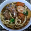 【今日の食卓】カイパローうどん？スープはタイのカイパロー（中国の五香粉使用の煮物）の素を使用