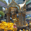 バンコク中心部のエラワン祠に集まった寄付金は18億バーツ