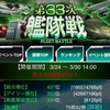 【GAW】第33次艦隊戦③予告！散らない華