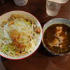 ラーメン ゼンゼン - 「2種山椒つけ麺」初食。飲み物で言えば炭酸飲料みたいな気持ち爽快な感じがこの蒸し暑い季節にしっくり。プレーン麺が本当にうまい。つけ汁先出しで温度が温くなるポイントだけが本当に惜しい。スープ割りをして温度を復活させてからが本領発揮。
