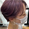 ワンブリーチからの【バイオレットアッシュ】▷色落ちキレイな組み合わせ