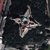 衛星写真でフランスのカレ要塞を眺めてみよう！｜Let's take a look at Fort Carré, a star-shaped fortress in France, with satellite image.