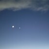 三日月を撮ったはずなのに出てきた月は団子だった