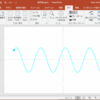 Powerpoint VBAで波動シミュレーションを作成①