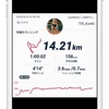 【EペースJog】14km Ave 4’14/km 心拍数は低め　調子は上々