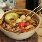 デミ風濃厚スープでしゃぶしゃぶしてみた。アボカドとろ～り「デミしゃぶ鍋」【山本リコピン】