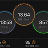 Tペース走13.64km・朝起きられなかったので仕事が終わってからのポイント練習の巻