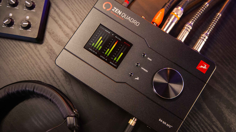 デュアルUSB接続可能なオーディオインターフェースAntelope Audio Zen Quadro