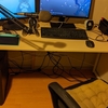 PCデスクの掃除＆配置変えをした！【日記】