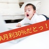 期間限定月利30％以上RSPA