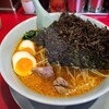 山岡家「辛味噌ネギラーメン 中辛＋黒ばら海苔増し＋味玉トッピング」食べてきました！