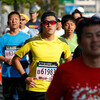 先頭通過から7分くらい：2km過ぎ@おかやまマラソン2016（13日）