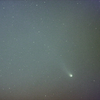 薄雲の向こう 12P ポン・ブルックス彗星 4/5 in 新篠津