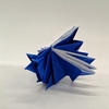 おりがみ：ヤマアラシ (Origami : Porcupine)