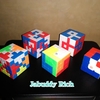 ルービックキューブで模様を作りました！　Rubik's Cube art design