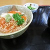 道の駅白馬で信州サーモン丼で舌鼓！蕎麦も旨いがおやきも捨てがたい！