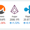 2017年9月19日の状況(仮想通貨)